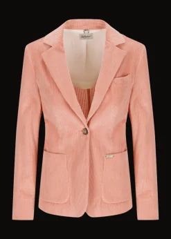 Damen Luis Trenker One-Button-Blazer Aus Cord Luregina