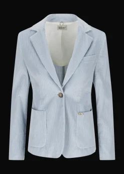 Damen Luis Trenker One-Button-Blazer Aus Cord Luregina