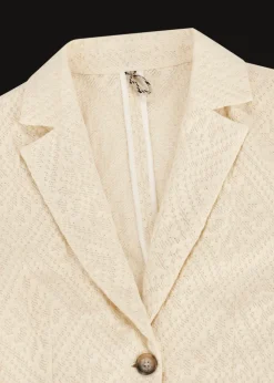 Damen Luis Trenker One-Button-Blazer Aus Jersey-Spitze Luregina