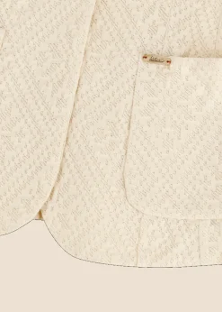 Damen Luis Trenker One-Button-Blazer Aus Jersey-Spitze Luregina