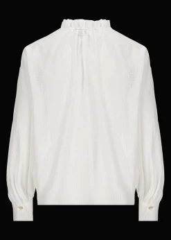 Damen Luis Trenker Oversized Bluse Mit Ballonärmeln Lufabiana