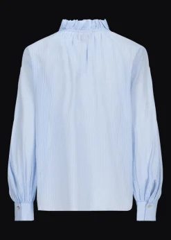 Damen Luis Trenker Oversized Bluse Mit Ballonärmeln Lufabiana