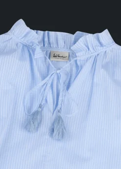 Damen Luis Trenker Oversized Bluse Mit Ballonärmeln Lufabiana