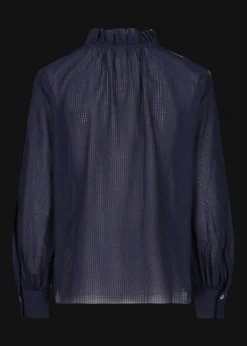 Damen Luis Trenker Oversized Bluse Mit Ballonärmeln Lufabiana