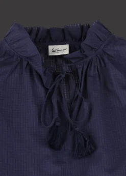 Damen Luis Trenker Oversized Bluse Mit Ballonärmeln Lufabiana