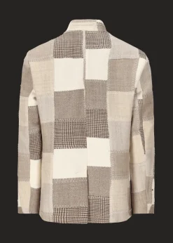 Herren Luis Trenker Patchwork-Blazer Lusandro