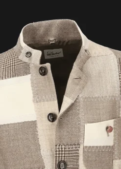 Herren Luis Trenker Patchwork-Blazer Lusandro