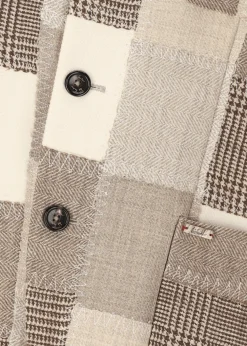 Herren Luis Trenker Patchwork-Blazer Lusandro