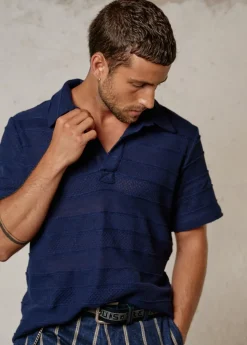 Herren Luis Trenker Poloshirt Aus Baumwolljersey Lubarel