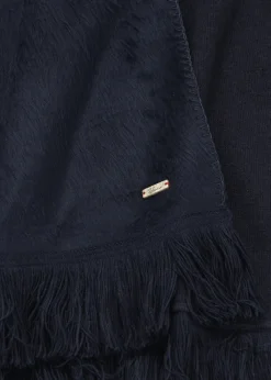 Damen Luis Trenker Poncho Mit Fransen Lupiera