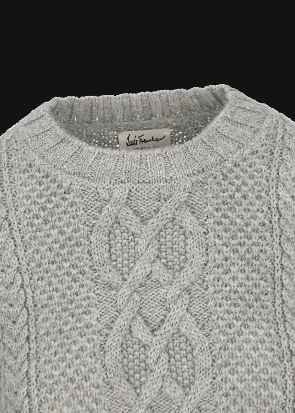 Damen Luis Trenker Pullover Im Strickmuster-Mix Lualba