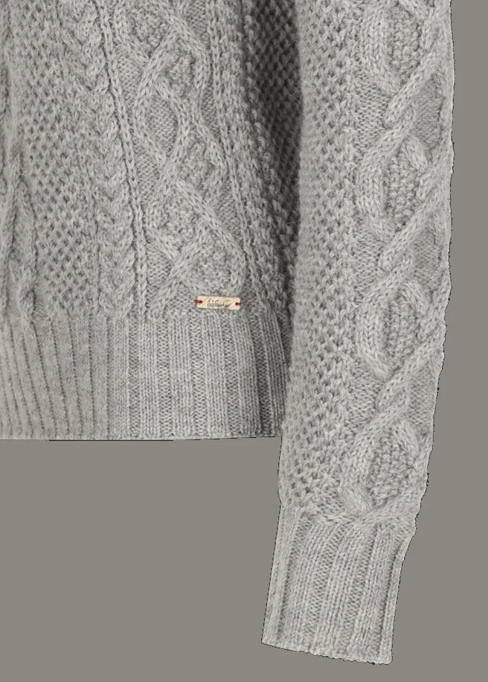 Damen Luis Trenker Pullover Im Strickmuster-Mix Lualba