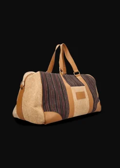 Herren Luis Trenker Reisetasche Im Materialmix Lutravel