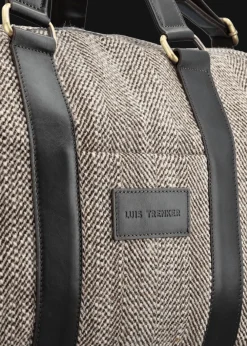 Herren Luis Trenker Reisetasche Mit Fischgrätmuster Lutravel