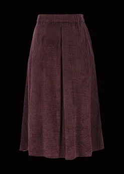 Damen Luis Trenker Rock Aus Jersey-Cord Lunatalia