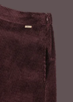 Damen Luis Trenker Rock Aus Jersey-Cord Lunatalia