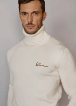 Herren Luis Trenker Rollkragenpullover Aus Merinowolle Luwalbert