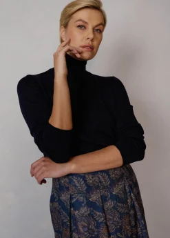 Damen Luis Trenker Rollkragenpullover Aus Merinowolle Luwilma