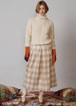 Damen Luis Trenker Rollkragenpullover Lualba