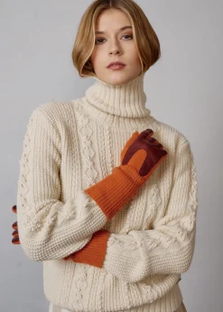 Damen Luis Trenker Rollkragenpullover Lualba