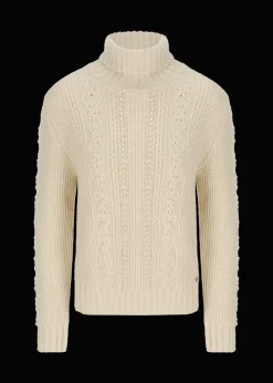 Damen Luis Trenker Rollkragenpullover Lualba