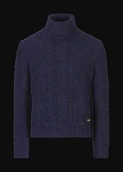 Damen Luis Trenker Rollkragenpullover Lualba