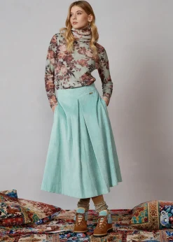 Damen Luis Trenker Rollkragenpullover Mit Blumenprint Luwalda