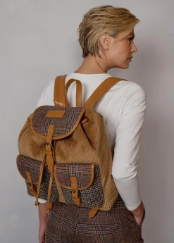 Damen Luis Trenker Rucksack Im Materialmix Lumarcel