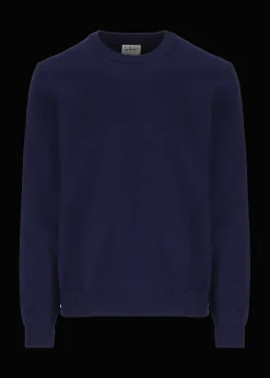 Herren Luis Trenker Rundhalspullover Lutzert