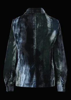 Damen Luis Trenker Samtblazer Mit Bubikragen Lurita