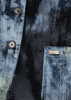 Damen Luis Trenker Samtblazer Mit Bubikragen Lurita