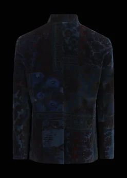 Herren Luis Trenker Samtblazer Mit Muster Lusandro