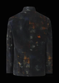 Herren Luis Trenker Samtblazer Mit Print Lusandro