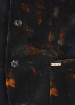 Herren Luis Trenker Samtblazer Mit Print Lusandro