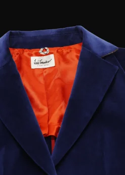 Damen Luis Trenker Samt-Blazer Mit Reverskragen Luramea