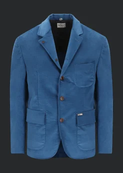 Herren Luis Trenker Samtblazer Mit Reverskragen Lurobert