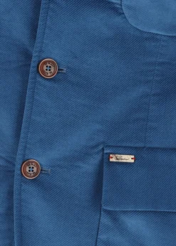 Herren Luis Trenker Samtblazer Mit Reverskragen Lurobert