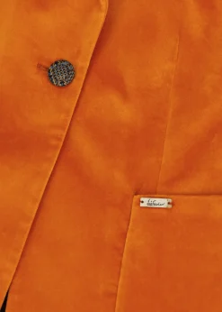 Damen Luis Trenker Samt-Blazer Mit Reverskragen Luramea