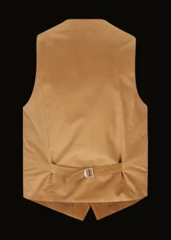 Herren Luis Trenker Samt-Weste Luseba