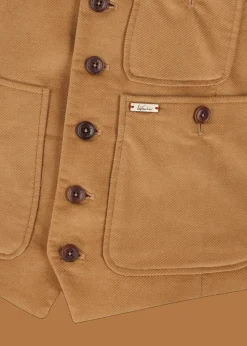 Herren Luis Trenker Samt-Weste Luseba