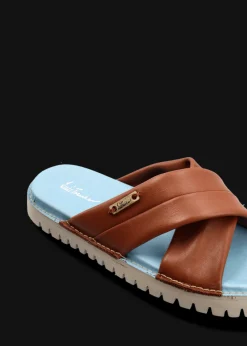 Damen Luis Trenker Sandale Aus Echtem Leder Lusabot