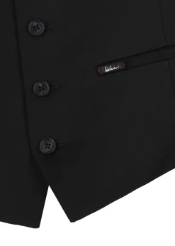 Herren Luis Trenker Satin-Weste Lusebastian