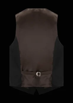 Herren Luis Trenker Satin-Weste Lusebastian