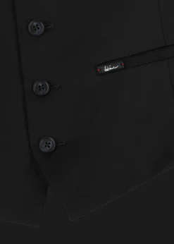 Herren Luis Trenker Satin-Weste Lusebastian