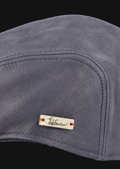 Damen/Herren Luis Trenker Schiebermütze Aus Leder Lumbertus