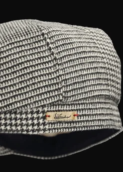 Damen/Herren Luis Trenker Schirmmütze Luondis Mit Hahnentrittmuster