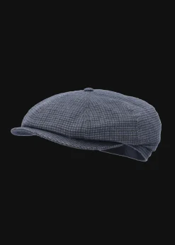 Damen/Herren Luis Trenker Schirmmütze Mit Hahnentrittmuster Luondis