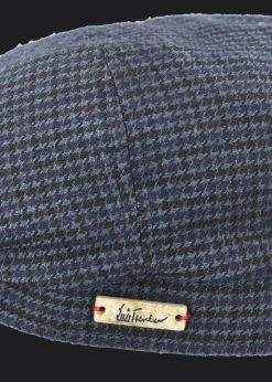 Damen/Herren Luis Trenker Schirmmütze Mit Hahnentrittmuster Luondis