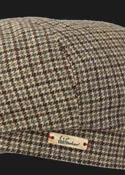 Damen/Herren Luis Trenker Schirmmütze Mit Hahnentrittmuster Luondis