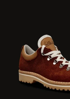 Damen Luis Trenker Schnürschuh Aus Canvas Und Leder Lulea